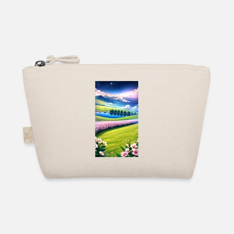 Landscape with 4 Areas, Generative AI Organic Pouch