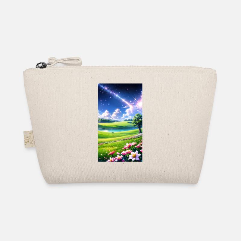 Landscape with 4 Areas, Generative AI Organic Pouch