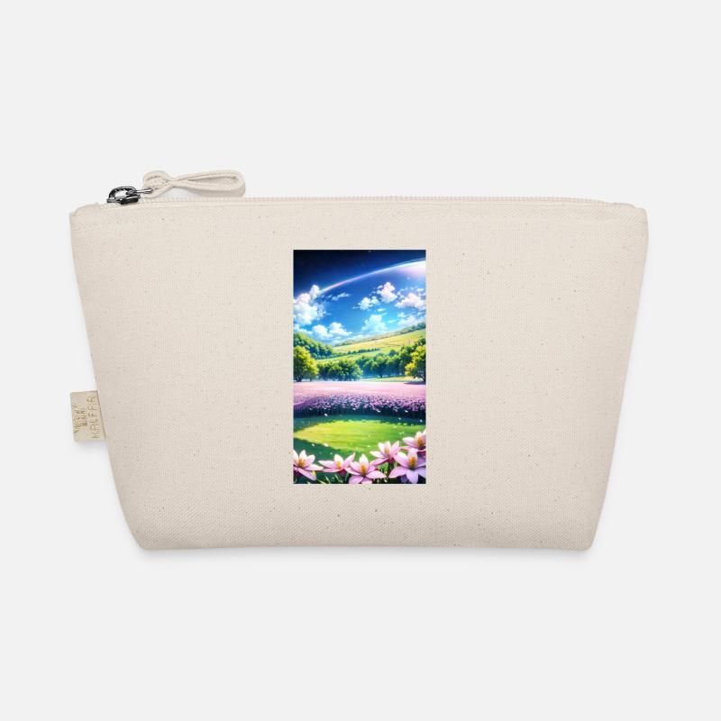 Landscape with 4 Areas, Generative AI Organic Pouch