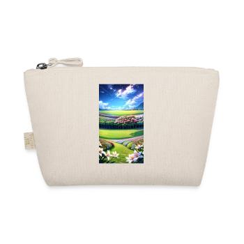 Landscape with 4 Areas, Generative AI - Organic Pouch - nature - Front