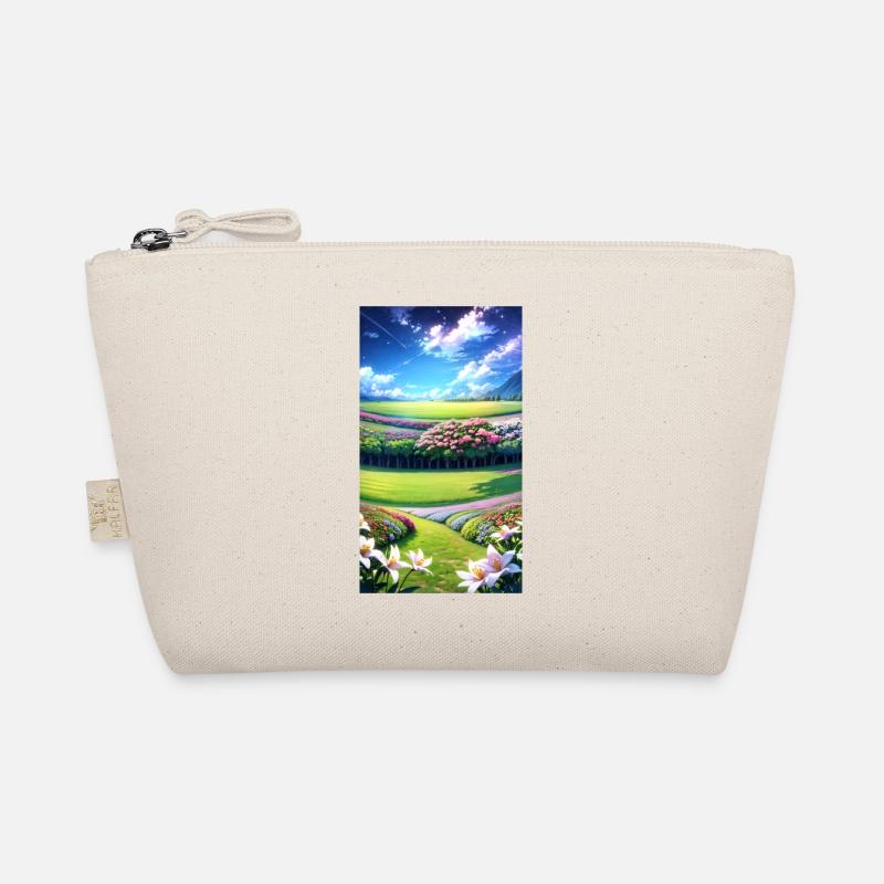 Landscape with 4 Areas, Generative AI Organic Pouch