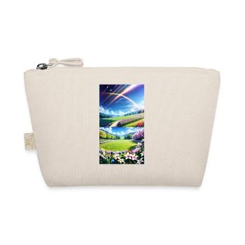 Landscape with 4 Areas, Generative AI - Organic Pouch - nature - Front