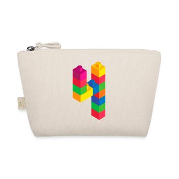 Cute Block Building 4th Birthday Gift 4 ans - Trousse biologique - nature - Devant