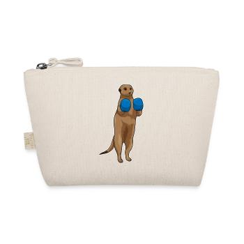 Boxer Boxeur Suricate Gants de boxe Boxe - Trousse biologique - nature - Devant