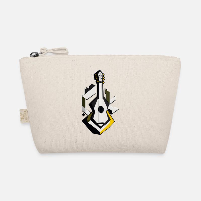 Geometric Ukulele - Organic Pouch - nature