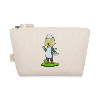 Cat Cook Pan Cooking - Organic Pouch - nature - Front