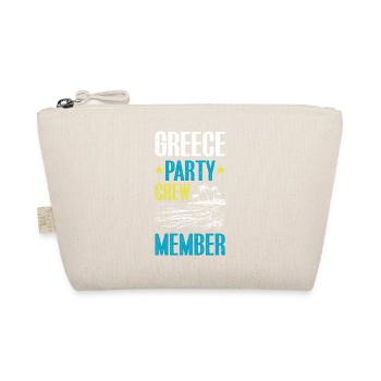 Greece Party Crew - Organic Pouch - nature - Front