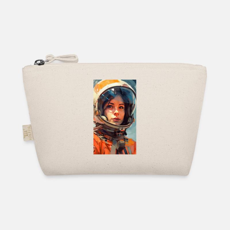 Space Girl - Bio-Täschchen - Natur