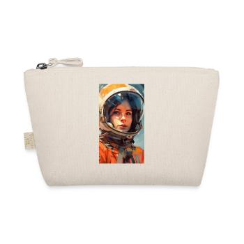 Space Girl - Bio-Täschchen - Natur - Vorne