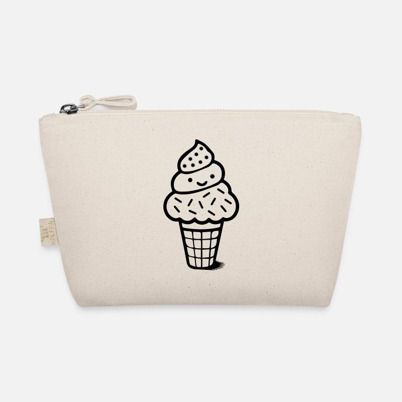 Eis lustig - Bio-Täschchen - Natur