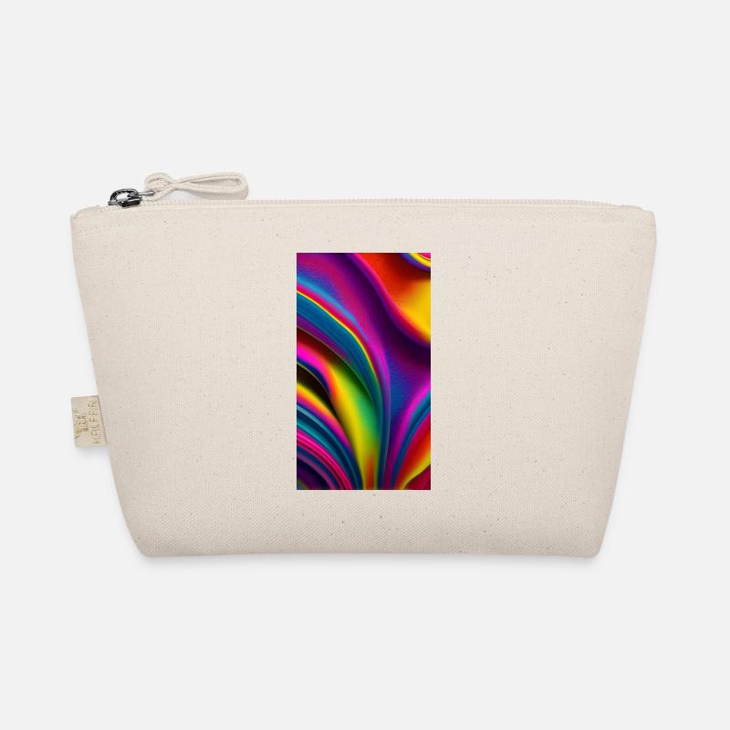 Farbexplosion der Abstraktion Bio-Täschchen