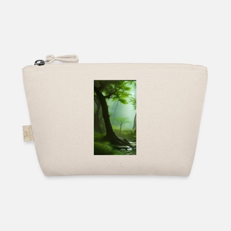 Silent forest magic - Organic Pouch - nature