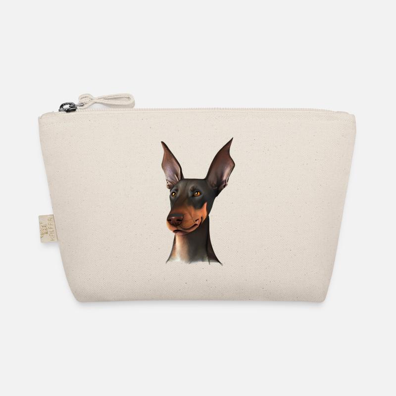 Doberman Doberman puppy dog Doberman trainer Organic Pouch