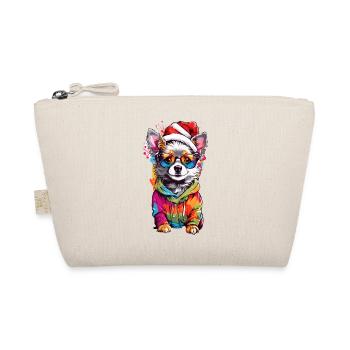 Cute dog - Organic Pouch - nature - Front
