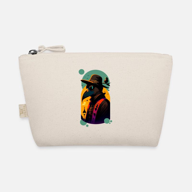 Plague Doctor Comic Organic Pouch