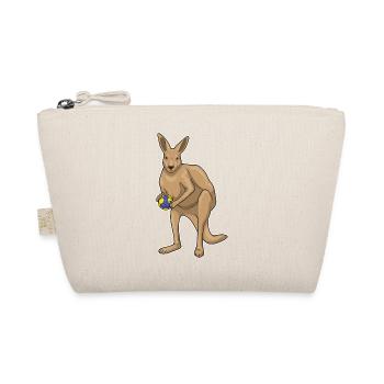 Kangourou Handballeur Handball Handball - Trousse biologique - nature - Devant