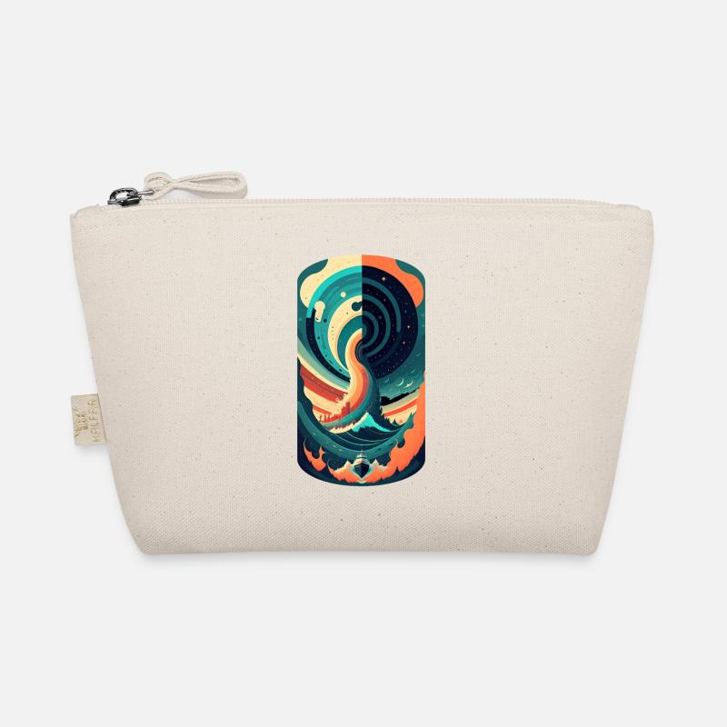 Boot in den Fluten Bio-Täschchen