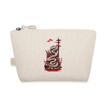Tatouage traditionnel japonais serpent design - Trousse biologique - nature - Devant