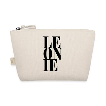 Léonie Nom Prénom Police moderne Word Art - Trousse biologique - nature - Devant