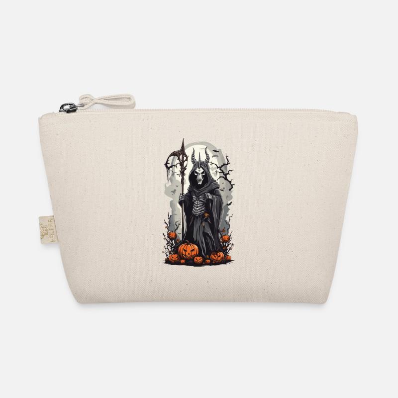 Le magicien noir Grim Reaper à Halloween Trousse biologique