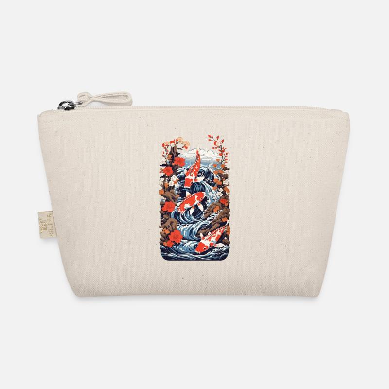 Majestueuse Koi Ukiyo-E Style Japon Trousse biologique