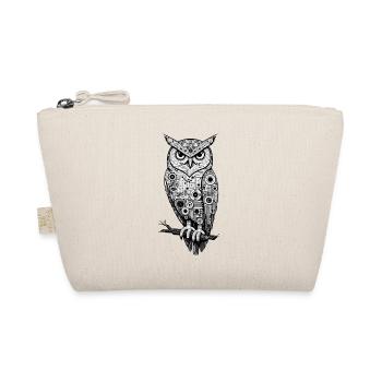 Owl | UHU Mechanical Owl | Owls to Athens - Organic Pouch - nature - Front