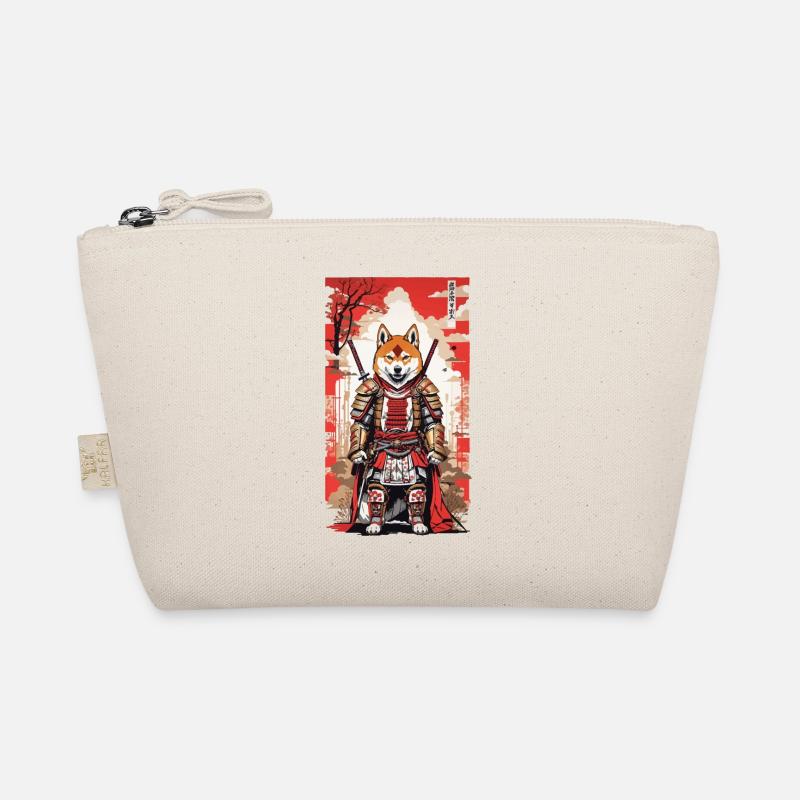 Shiba Chien Samouraï Ukiyo-E Chien Design Trousse biologique