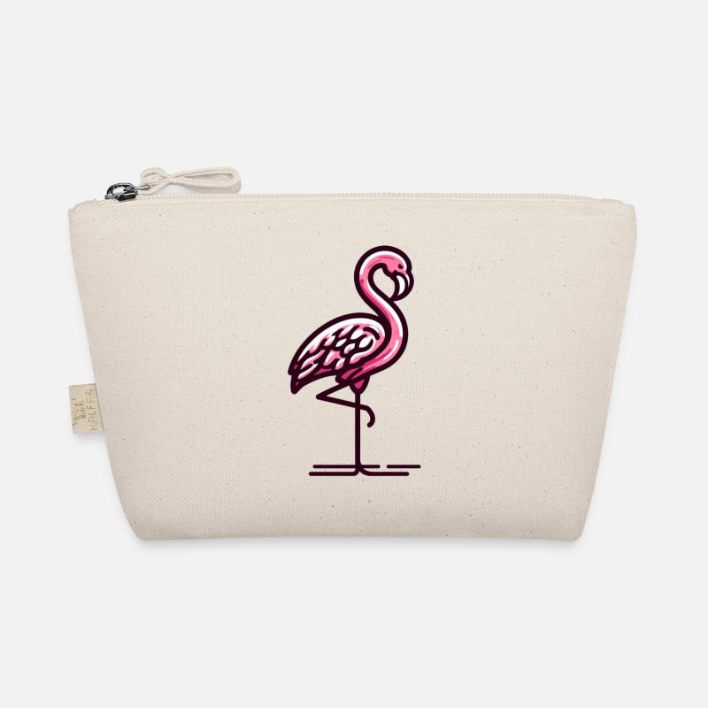 Flamingo Bio-Täschchen
