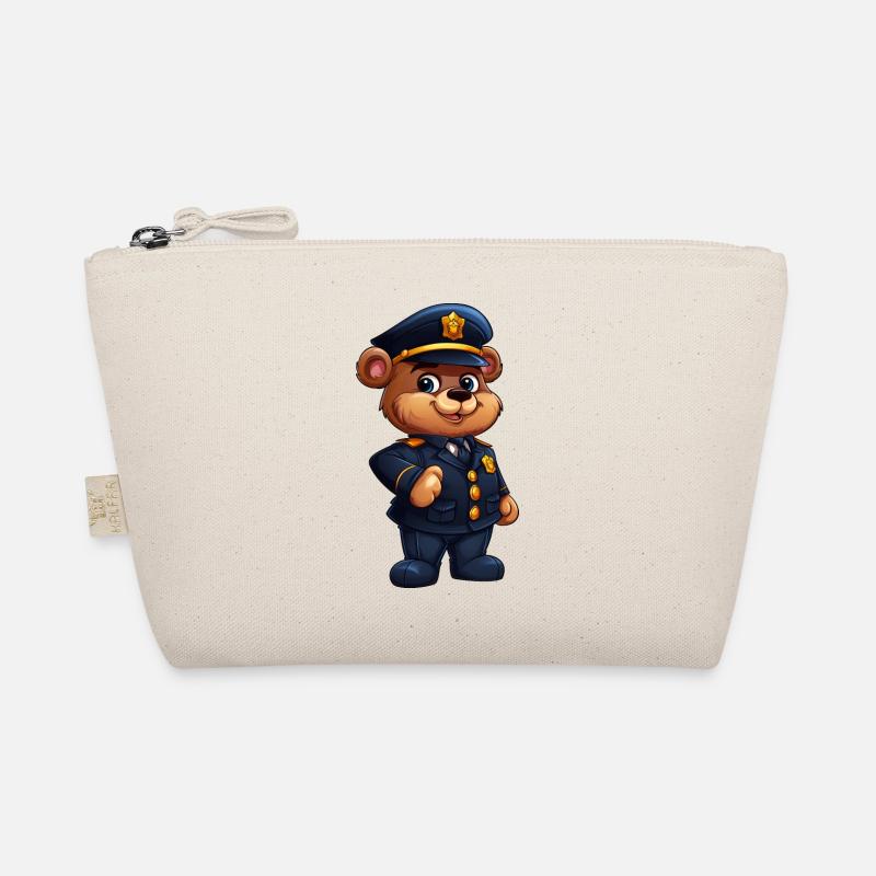 Bären Polizist Bio-Täschchen