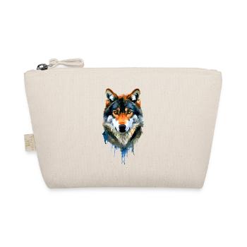 The Wolf - Organic Pouch - nature - Front