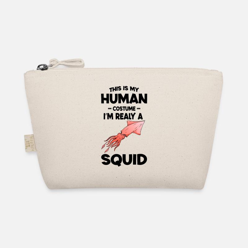 Das ist mein menschliches Kostüm Ich bin ein echter Tintenfisch Bio-Täschchen