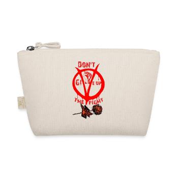 don t give up - Organic Pouch - nature - Front