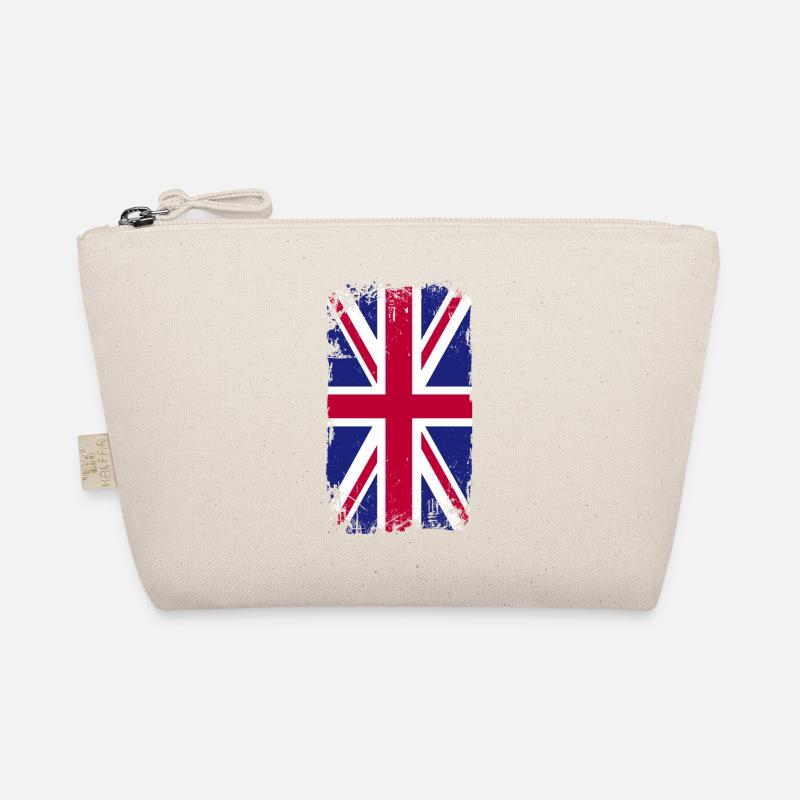 Éclaboussure de l’Union Jack Grunge Trousse biologique