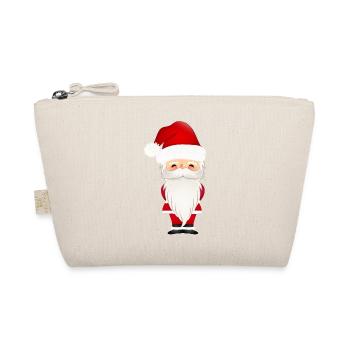 Magical St. Nicholas Santa Claus Santa Claus - Organic Pouch - nature - Front