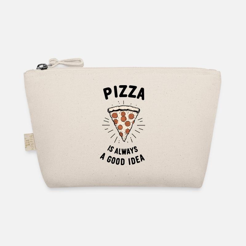 Pizza ist immer eine gute Idee Bio-Täschchen
