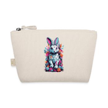 Gothic Kawaii Psycho Goth Bunny Pastel Unique - Bio-Täschchen - Natur - Vorne