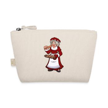 Mère Noël avec des biscuits - Trousse biologique - nature - Devant
