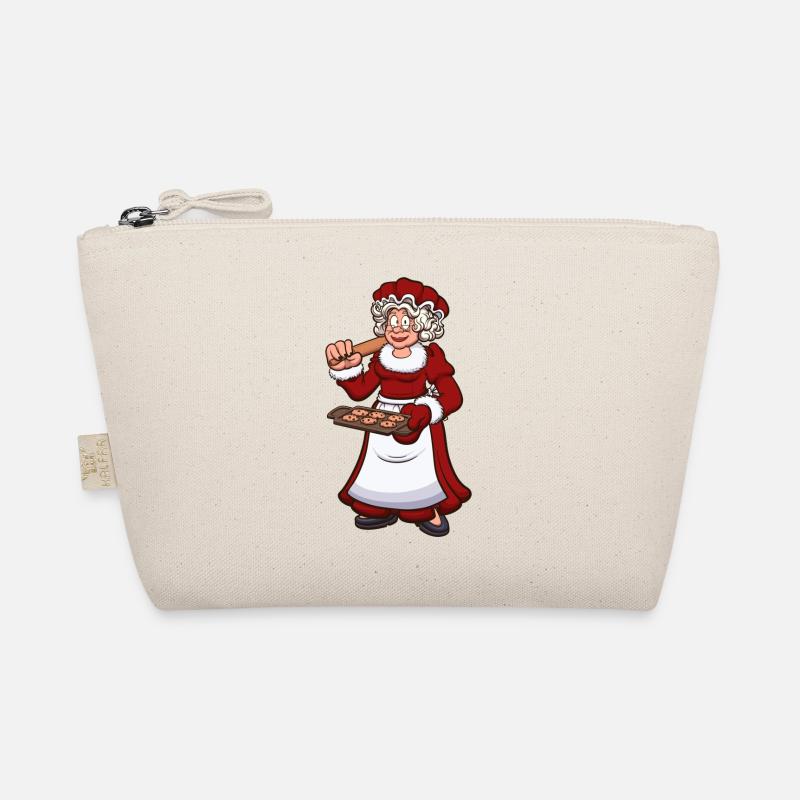 Mère Noël avec des biscuits Trousse biologique