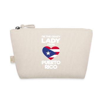Puerto Rico Flagge | Puerto Ricaner Geschenkideen - Bio-Täschchen - Natur - Vorne