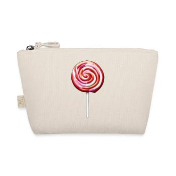 Lutscher / Lolli Pop / Süßigkeit / schlecken / süß - Bio-Täschchen - Natur - Vorne