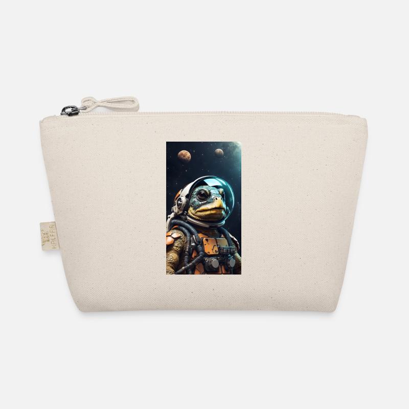 Turtle Astronaut Organic Pouch