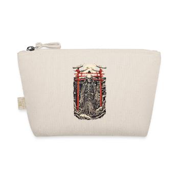Yokai Demon Spirit Vintage Ukiyo-E Manga Style - Organic Pouch - nature - Front