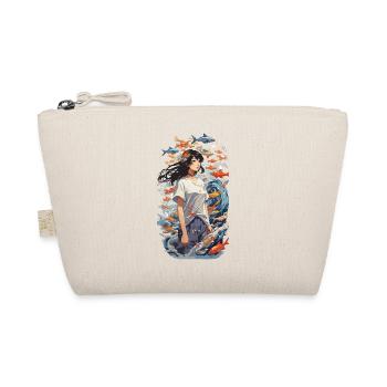 Anime Vaporwave Tokyo Dream Fish Design - Trousse biologique - nature - Devant