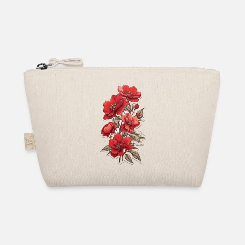 Belle fleur rouge Trousse biologique