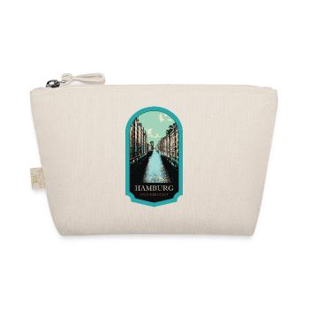 Speicherstadt: Historic Charm in Hamburg - Organic Pouch - nature - Front