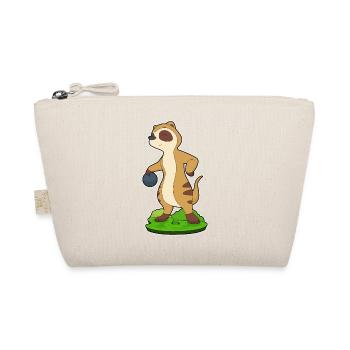 Erdmännchen Bowling Bowlingkugel - Bio-Täschchen - Natur - Vorne