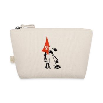 Fahne Flagge Anarchie - Punk Rebellion - Bio-Täschchen - Natur - Vorne