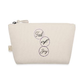 off-road cycling funny sayings mountain biking - Organic Pouch - nature - Front