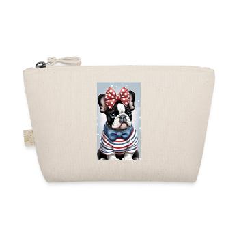 Bulldogge - Bio-Täschchen - Natur - Vorne