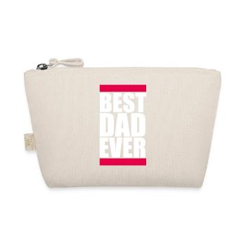 The Best Dad Ever Best Dad in the World Cool Love - Organic Pouch - nature - Front